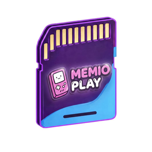 MEMIO GO Pro | (OPTIONAL) Upgraded SD Card with 40,000+ Extra Games
